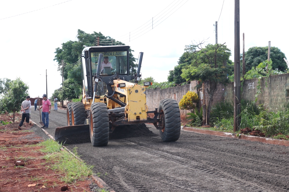 Prefeitura de Sarandi retoma as obras no Jd. das Torres